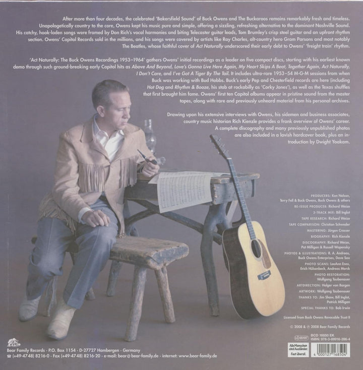 Act Naturally-the Buck Owens, Audio-CD