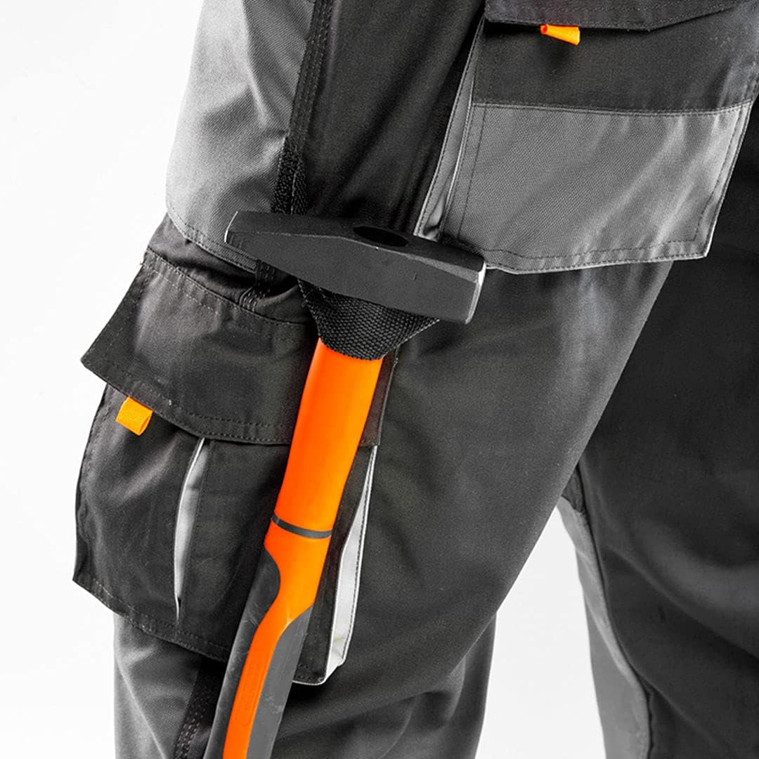 NEO TOOLS Profi Arbeitshose Multifunktion Bundhose, Sicherheitshose, Oxford-Stoffverstärkungen, vers