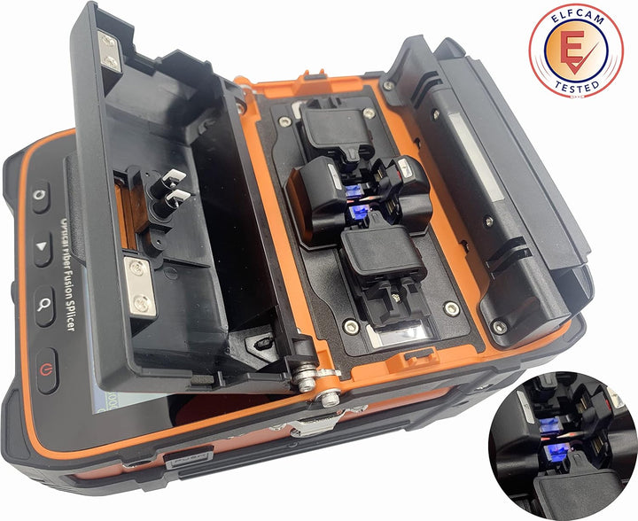 Elfcam® - Glasfaser-Schweissgerät Fire Ai9 Kit, Art der Ausrichtung – Herz mit Herz, 6 Motoren, Bele