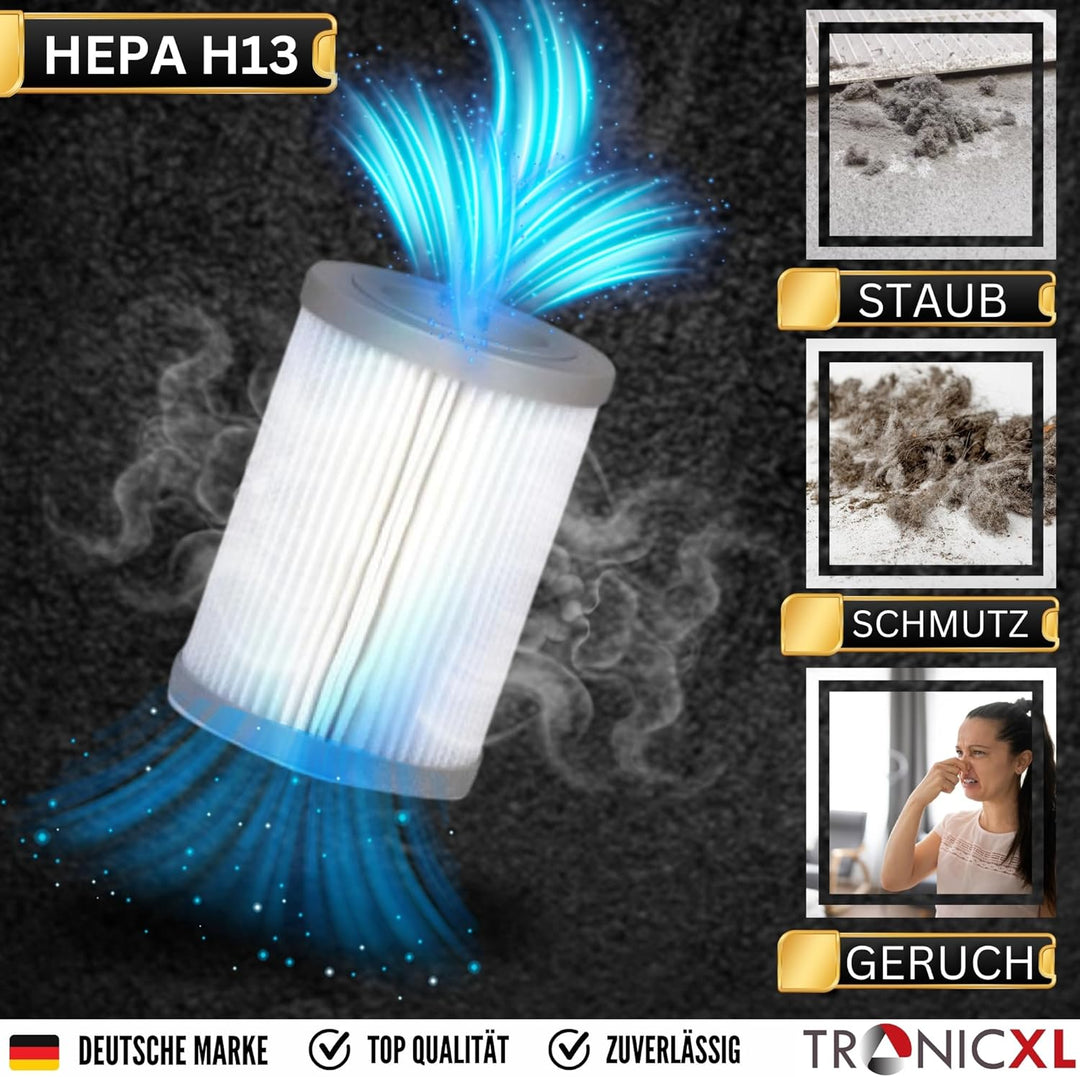 Mini Luftreiniger Hepa Filter für Growbox Luftfilter Grow Grower Zelt Zelte Boxen Schrank Lüfter mit
