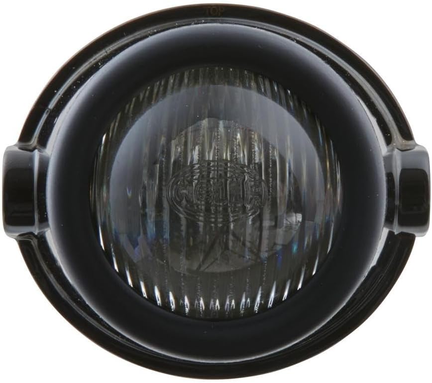 HELLA - DE/Halogen-Nebelscheinwerfer - Micro DE - 12V - rund - Einbau - gemusterte Streuscheibe - re