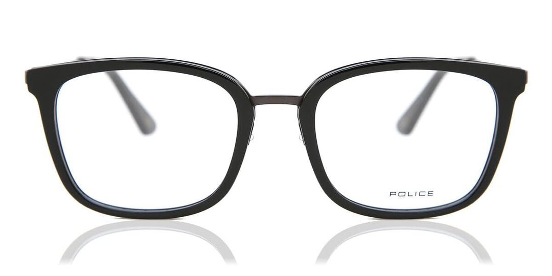 Police Herren VPL561510700 Sonnenbrille, Shiny Black, 51/19/140