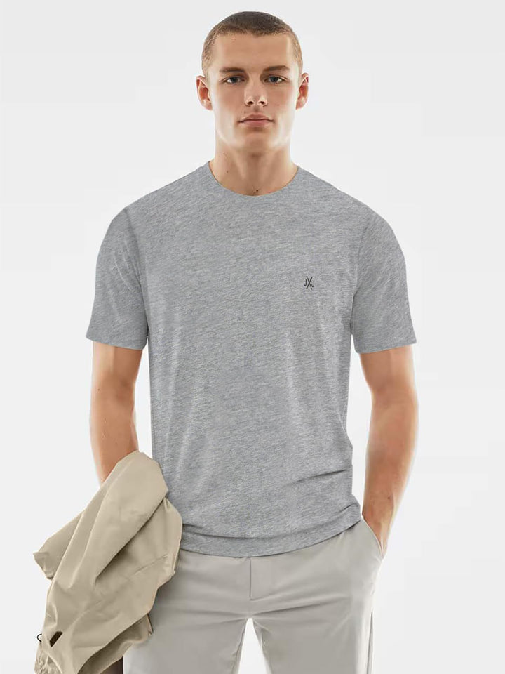 JACK & JONES Herren T-Shirt 3er Pack – Baumwolle, Rundhals, Kurzarm, mit Print – Bequeme Freizeitshi