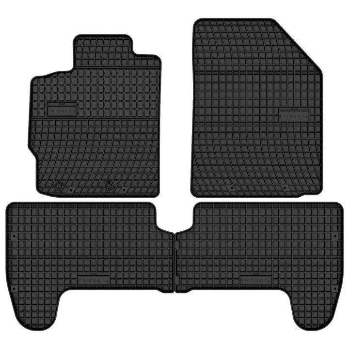 AGCPdirect 1433 Gummi Matten Fussmatten Set für Toyota Yaris XP9 2005-2013