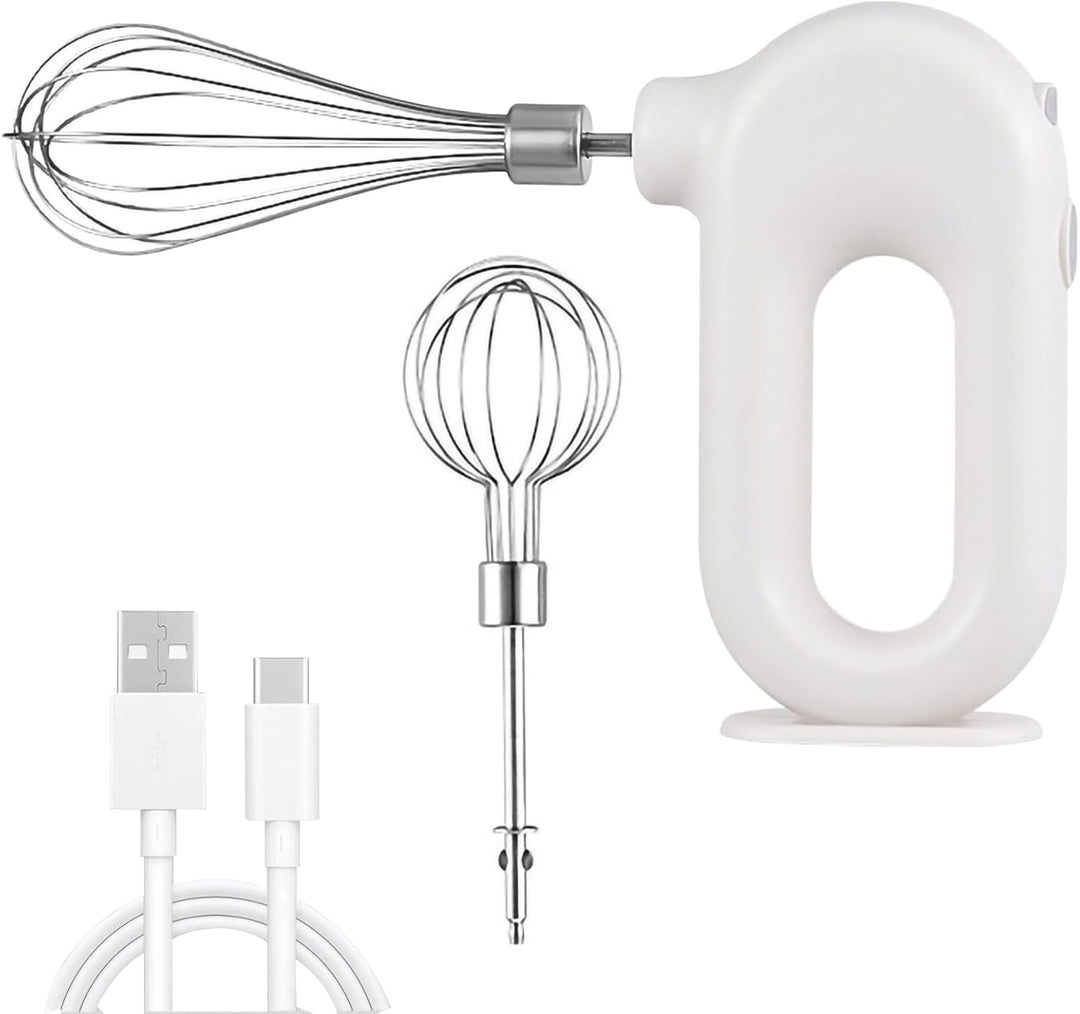 Handmixer, Handrührgerät, Rührgerät Handmixer Handrührer, Hand Mixer Electric, Wiederaufladbarer USB