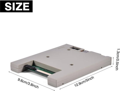 USB Diskettenlaufwerk Emulator,Tonysa SFRM72-DU26 720K USB SSD Floppy Drive Emulator für Computer/Em