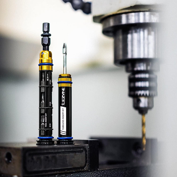 Lezyne Multitool inkl. Tubeless-Pannenkit Dual Insert Schwarz Gr. Schwarz Schwarz Medium, Schwarz Me