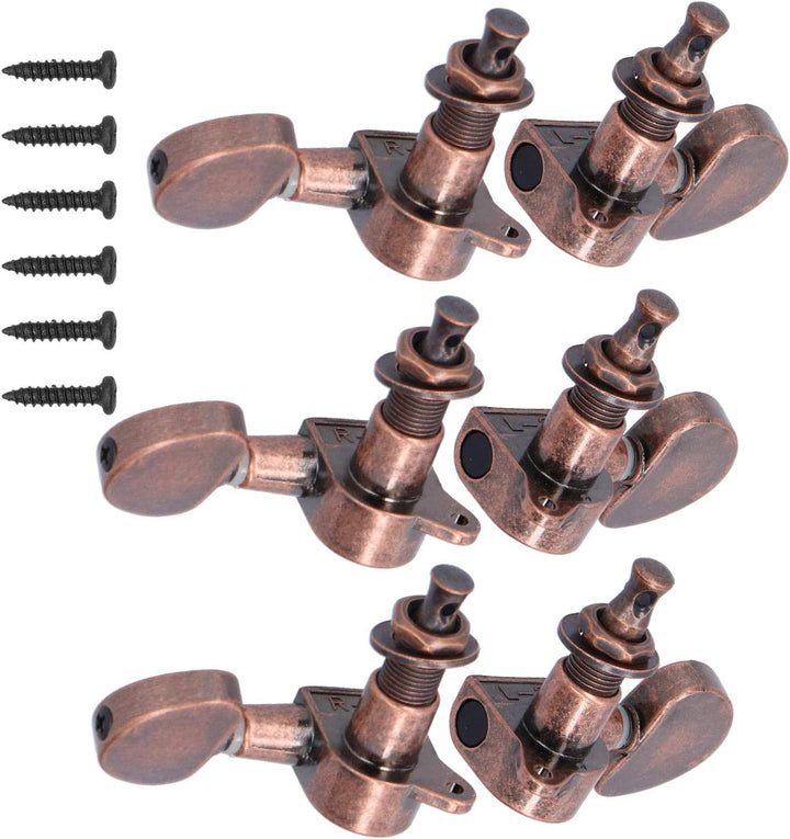 Akustikgitarre, hochwertige Stimmschlüssel, Akustikgitarre, Maschinenköpfe für 3L 3R Closed String T