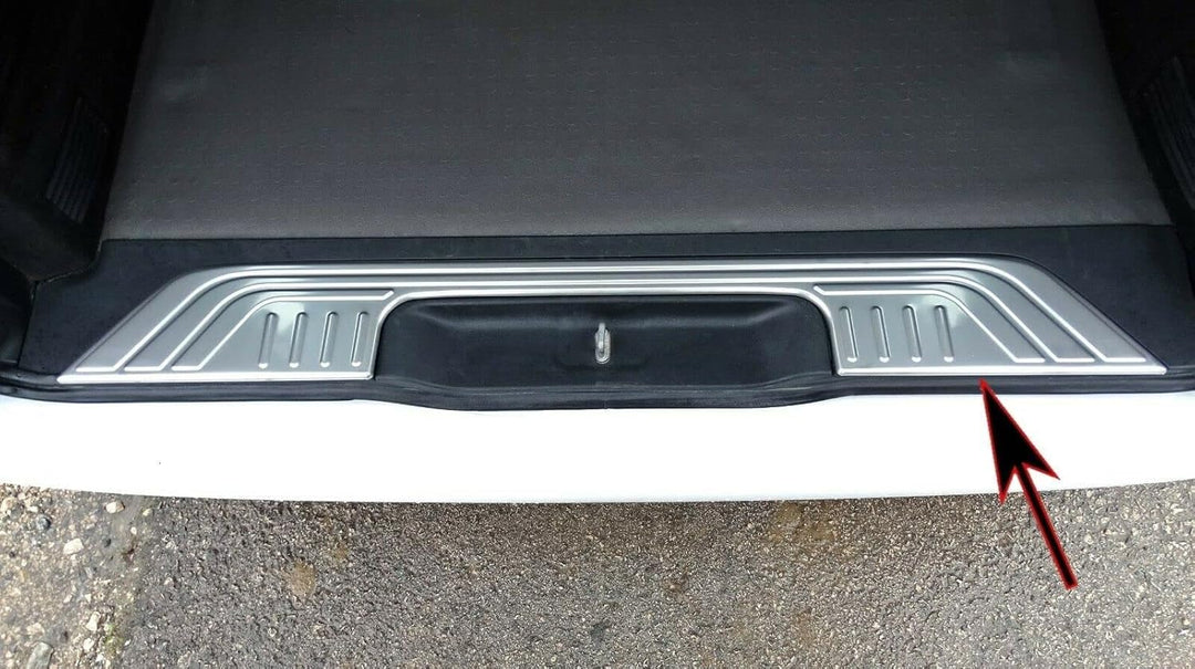 Ladekantenschutz Edelstahl MATT kompatibel für MERCEDES VITO V-KLASSE W447 INNEN AUSSEN | premium Qu