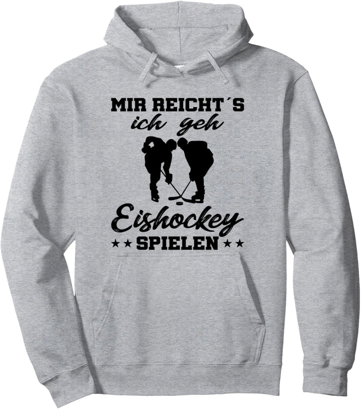 Mir reichts ich geh Eis-Hockey spielen Spruch Kinder Jungen Pullover Hoodie