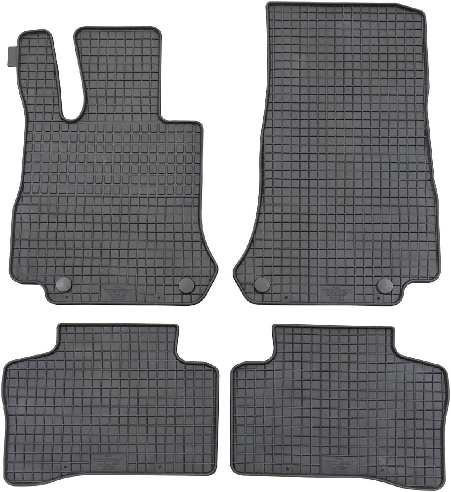 PETEX Gummimatten passend für GLC (X253) ab 09/2015 / GLC Coupe (C253) ab 09/2016 Fussmatten schwarz