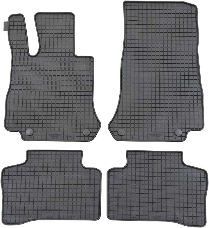 PETEX Gummimatten passend für GLC (X253) ab 09/2015 / GLC Coupe (C253) ab 09/2016 Fussmatten schwarz