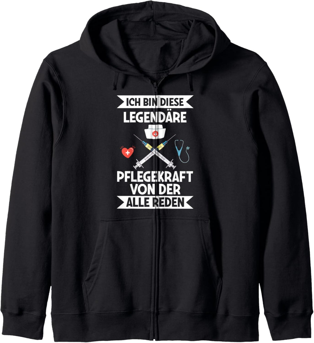 Ich Bin Diese Legendäre Pflegekraft Pfleger Altenpfleger Kapuzenjacke