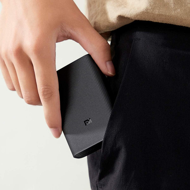 Xiaomi - Powerbank 10000mAh Mi Power Bank 3 Ultra Compact - Negra