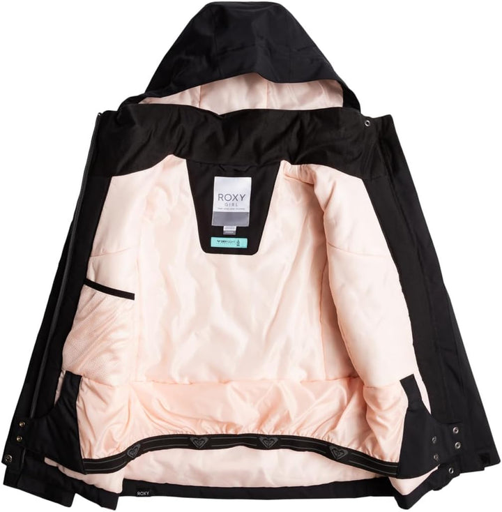 Roxy Mädchen Galaxy Girl Jk Schneeanzug (1er Pack) 8 Jahre TRUE BLACK LLUVIA RG, 8 Jahre TRUE BLACK