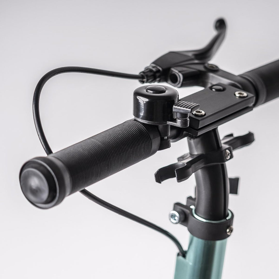 Movino Comfort+ City Scooter | Handbremse | Klappbar und Höhenverstellbar | Aluminium Roller mit Sto