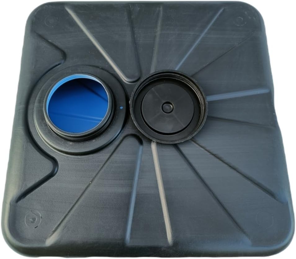 Varile 75L Gartendusche aus PE inkl. Duschkopf aus Plastik, Solardusche