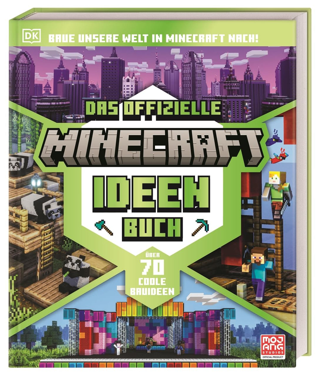 Das offizielle Minecraft Ideen Buch: Baue unsere Welt in Minecraft nach! Über 70 coole Bauideen - vo