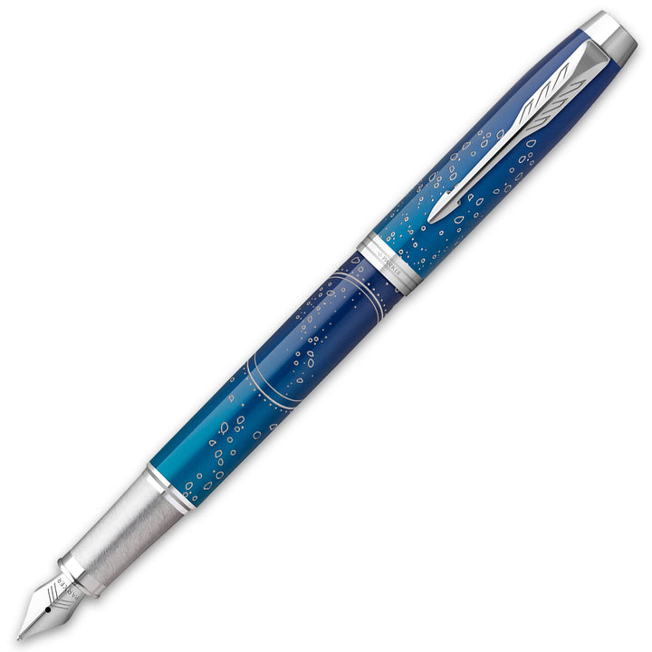 Parker Füllhalter IM Premium Special Edition Submerge | feine Spitze | schwarze Tinte | mit Prestige