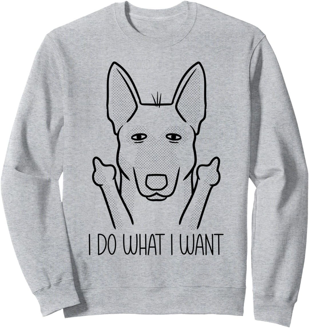 Sturer Malinois Hund Belgischer Schäferhund Sweatshirt