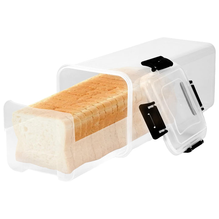 Brotkasten,Brotaufbewahrungsbehälter Laibbrotbehälter,BPA freier Sandwichbrotspender aus Kunststoff