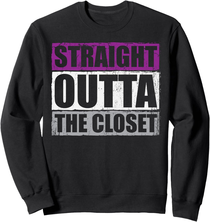 Queer Genderfluid Ace Pride LGBTQ Lustiges Geschenk Asexuell Sweatshirt