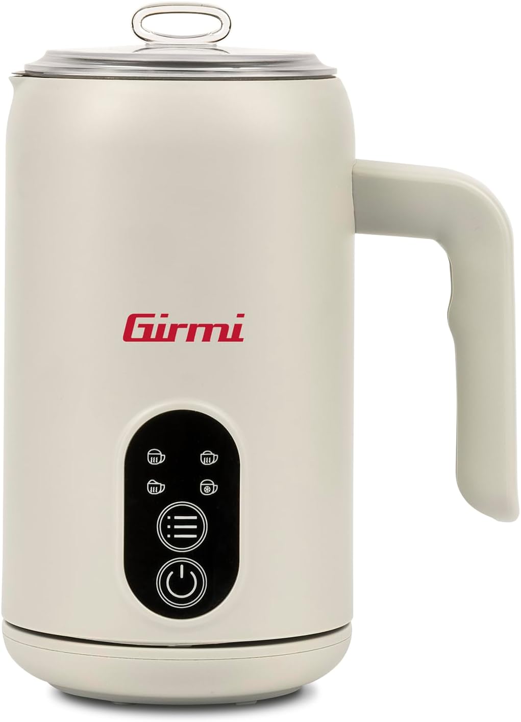Girmi ML53 Milchaufschäumer 500W 300ml Kapazität Automatische Abschaltung 4 Funktionen Heisse Milch