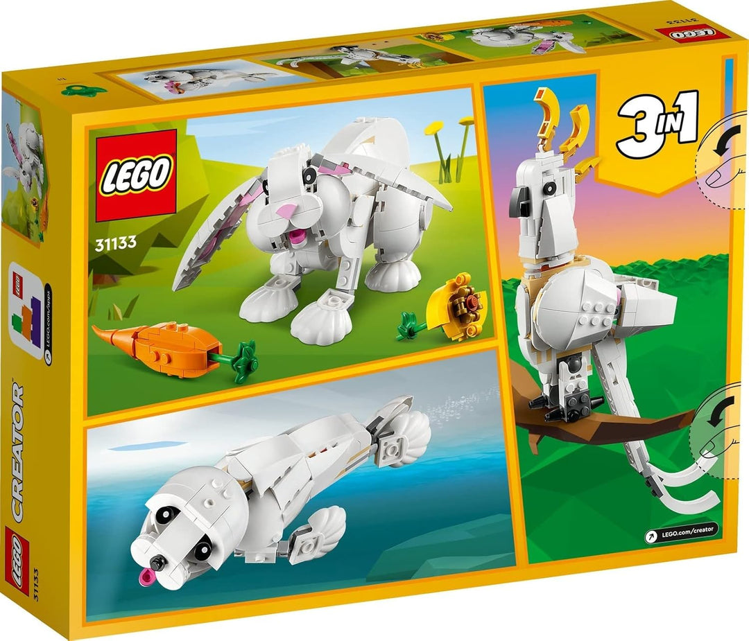 Lego Creator 2er Set: 31143 Vogelhäuschen & 31133 Weisser Hase