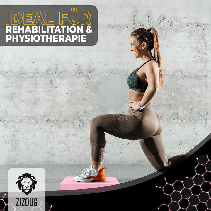 Balance Pad - Premium Balance Kissen für Gleichgewichtsübungen - Rutschfestes Balancekissen Physioth