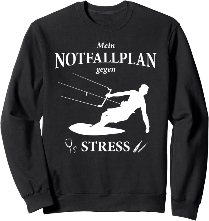 Notfallplan Kitesurfen - Kitesurfer Sweatshirt
