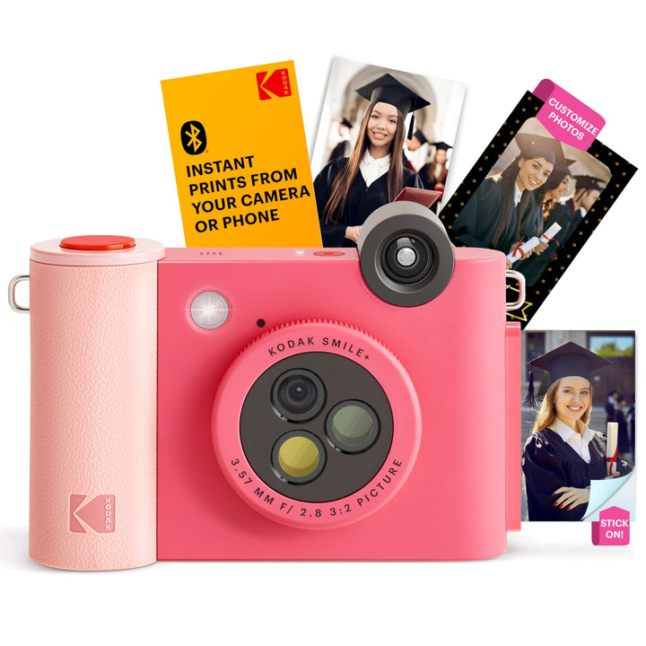 KODAK Smile+ 2-in-1 Digitale Sofortbildkamera & kabelloser Bluetooth-Fotodrucker - 10MP, Spezialeffe