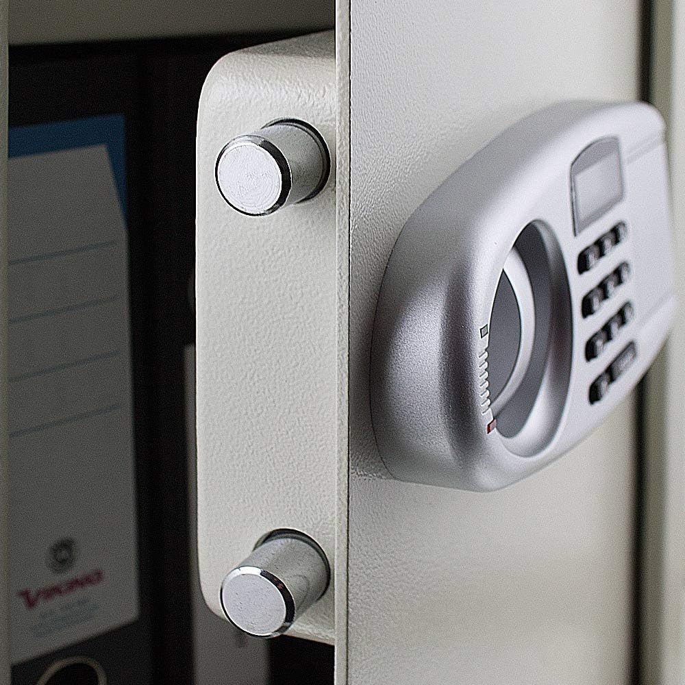 BITUXX® Elektronischer Safe Tresor Wandtresor Wandsafe Geldschrank Möbeltresor Stahlschrank Geldsafe