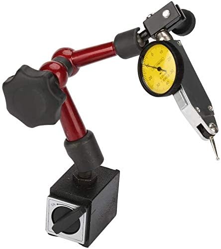 Flexible Starke Magnetische Standfuss Basis Halter + Hebel Messuhr Anzeige Stossfest (0~0,8mm) Holde