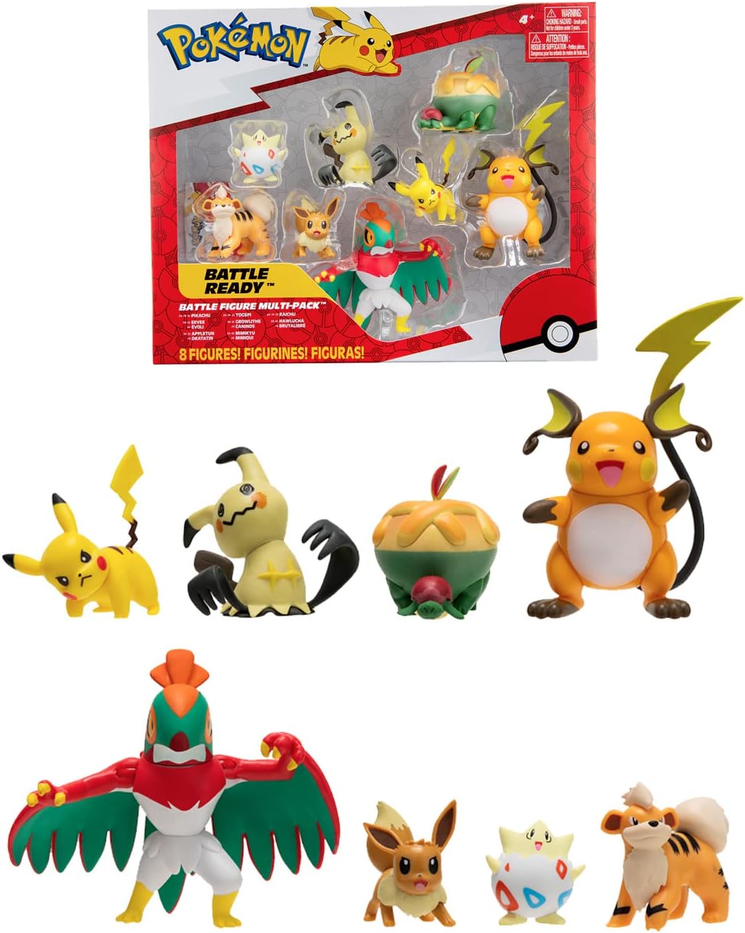 BANDAI POK Figuren Wave 9, 8 Stück