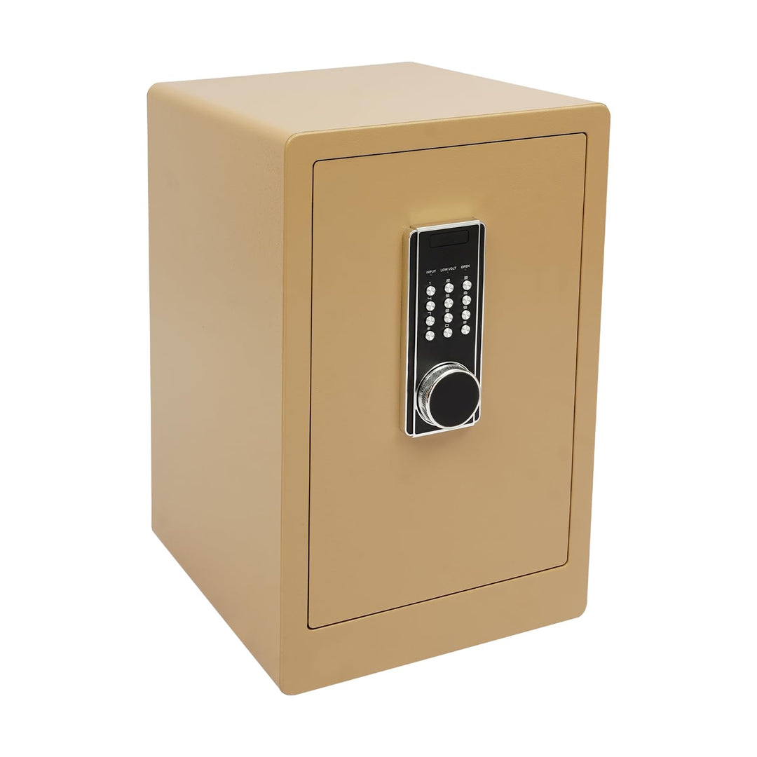 Tresor für Zuhause mit Passwort &amp; 2 Notschlüsseln, Feuerschutz 1700°F/1h, 82 mm dicke Tür mit 5 Bolz