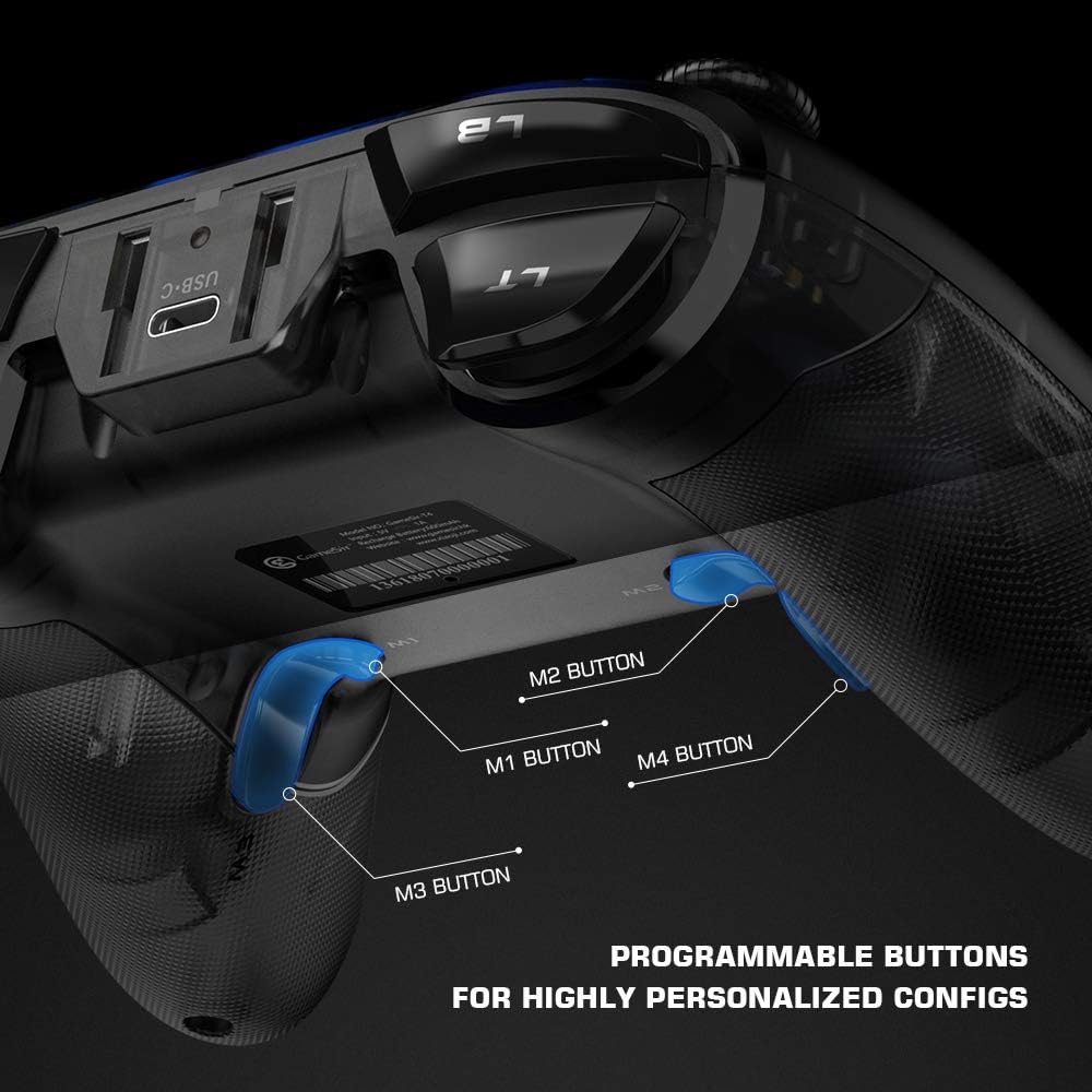 GameSir T4 pro Wireless Controller für Switch,Bluetooth Switch Pro Controller mit LED Beleuchtet,PC