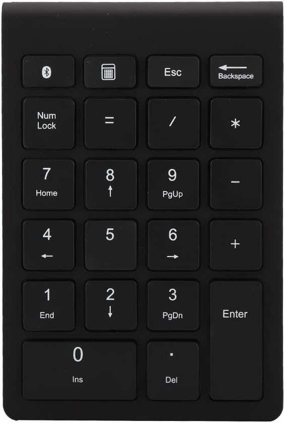 Goshyda 22 Tasten Numerisches Tastenfeld, Bluetooth Wireless Keyboard, Portable Financial Accounting