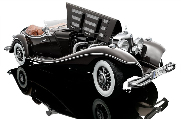 Bauer Exclusive Mercedes-Benz 500 K Spezial Roadster 1934: Originalgetreues, Hochwertiges Modellauto