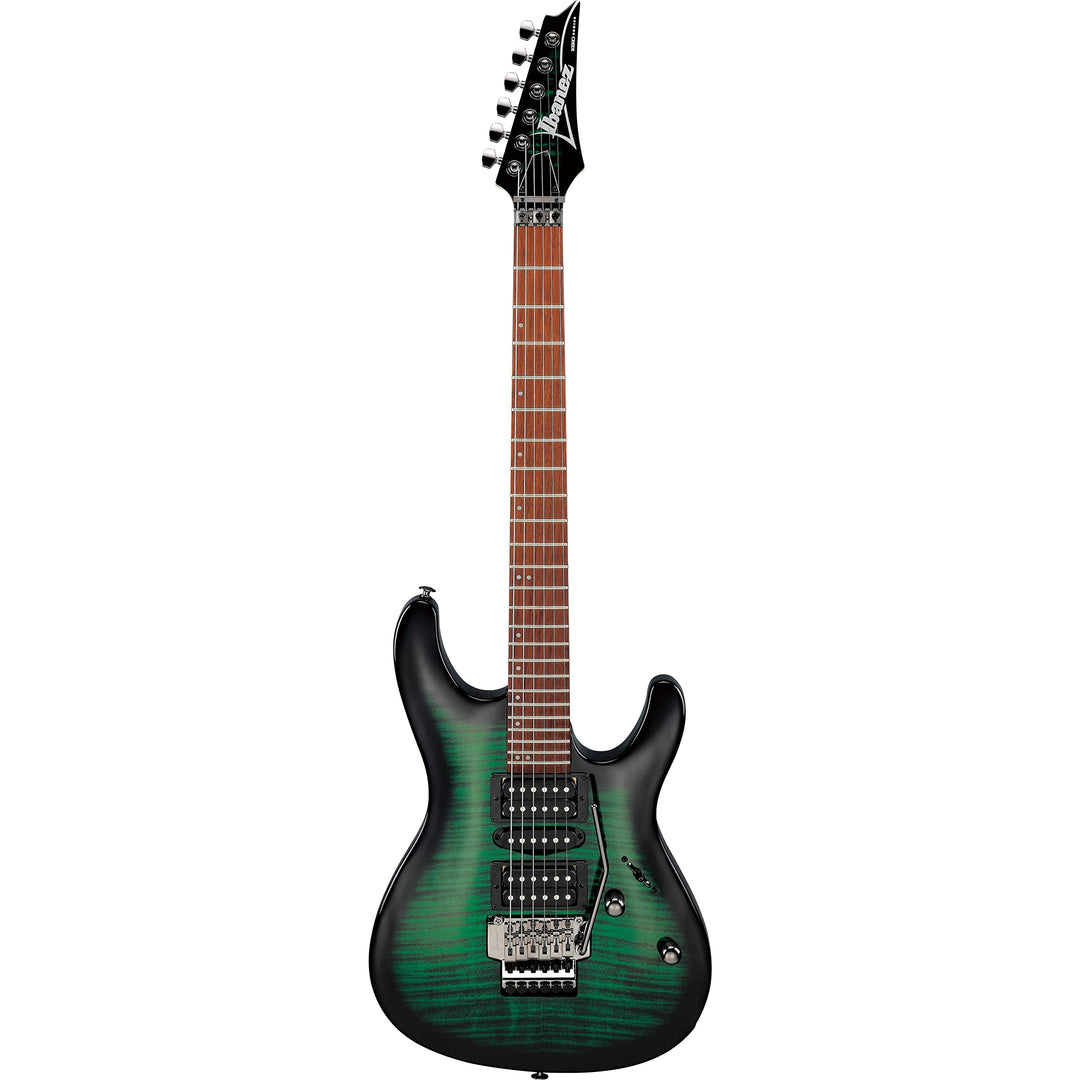 Ibanez Kiko Loureiro KIKOSP3-TEB Transparent Emerald Burst - E-Gitarre