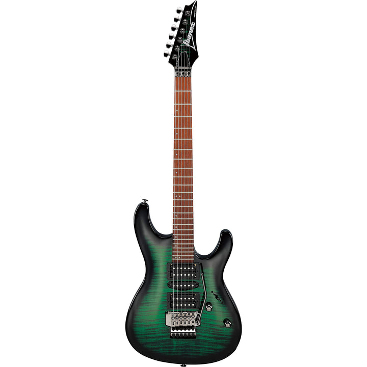Ibanez Kiko Loureiro KIKOSP3-TEB Transparent Emerald Burst - E-Gitarre