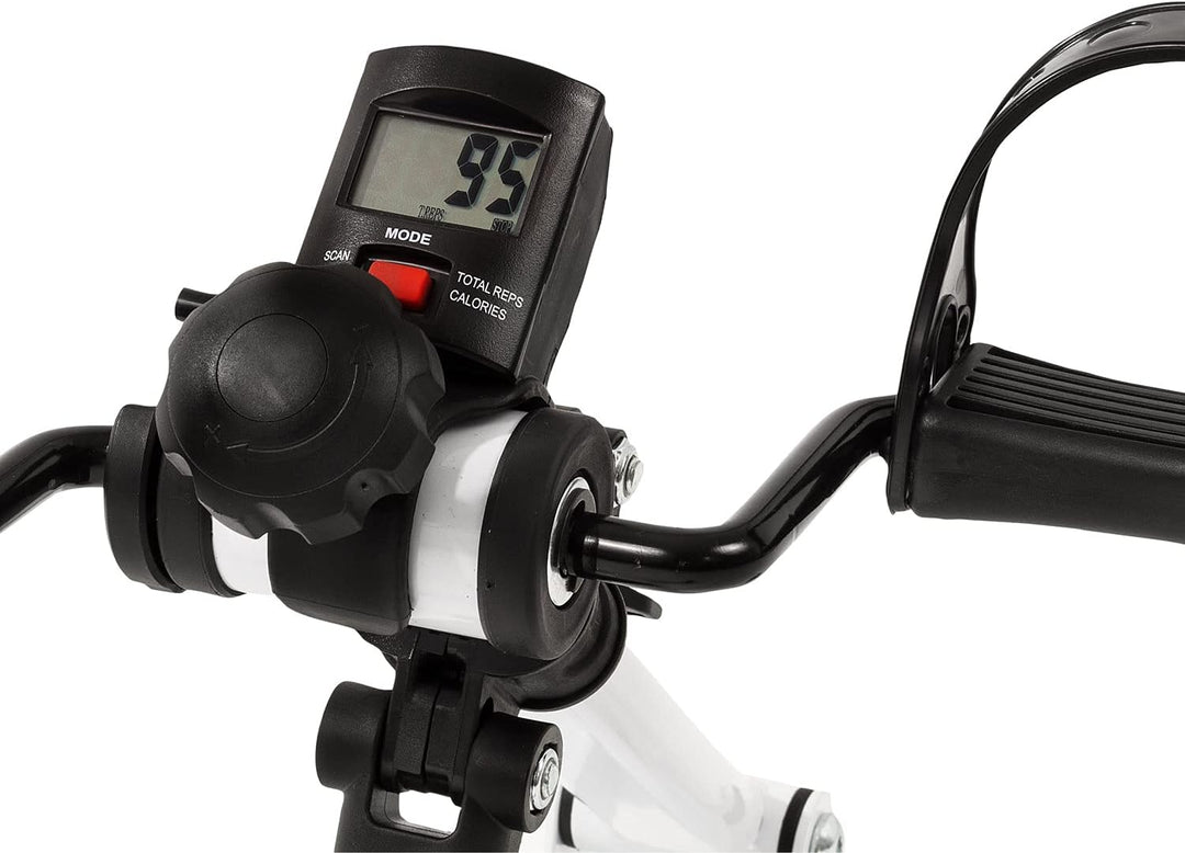 AFH Webshop Mini-Bike | Armtrainer und Beintrainer | Heimtrainer | Pedaltrainer mit Pedometer