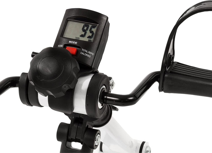 AFH Webshop Mini-Bike | Armtrainer und Beintrainer | Heimtrainer | Pedaltrainer mit Pedometer