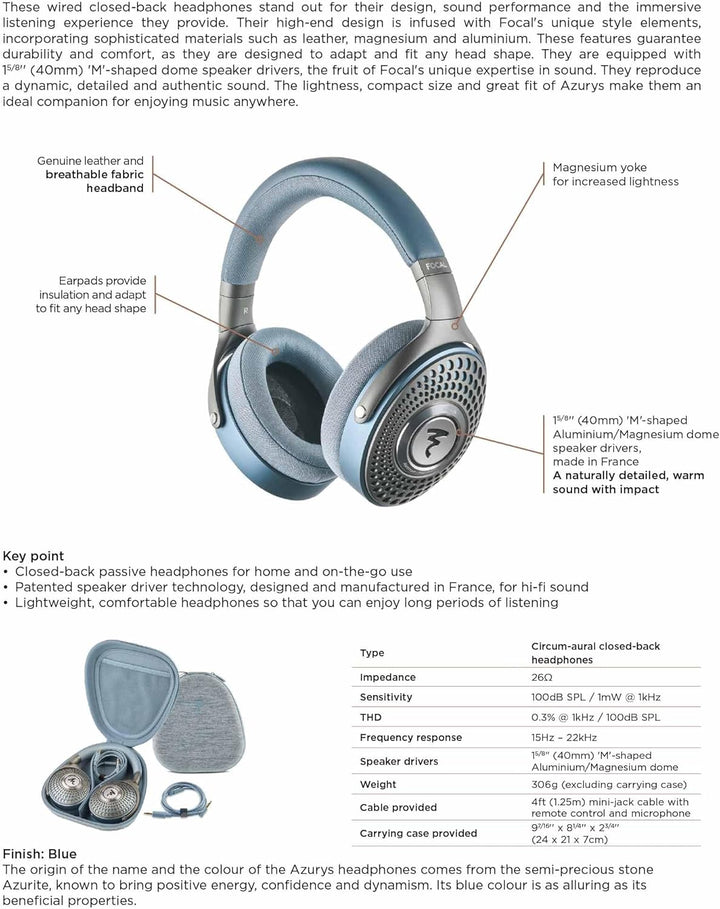 Focal Azurys Kopfhörer