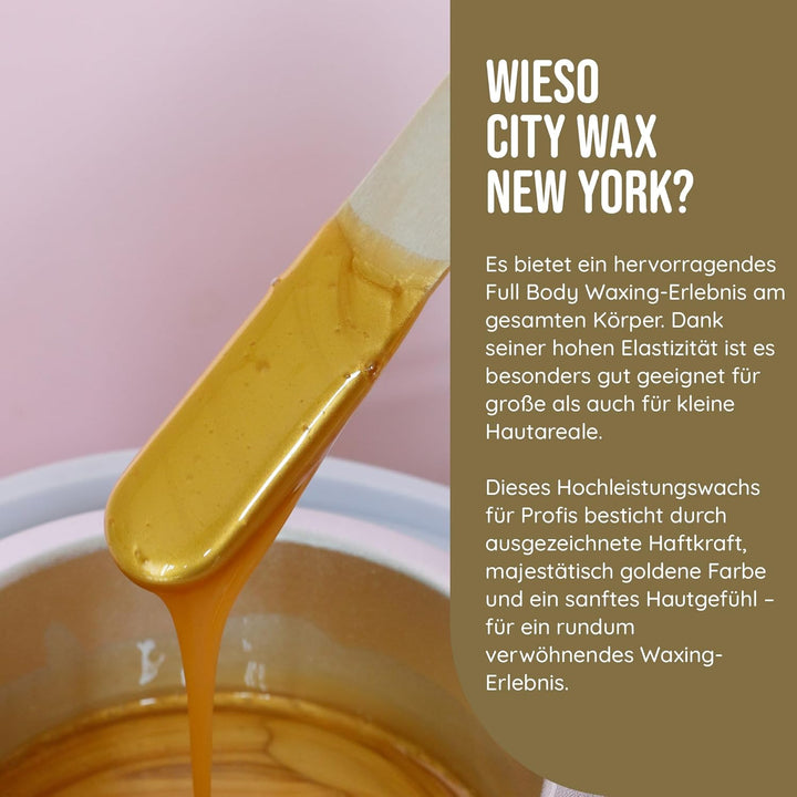 PINK Cosmetics - CITY WAX New York 1 kg - Sanftes Full Body Waxing mit Wachsperlen in Profi-Qualität