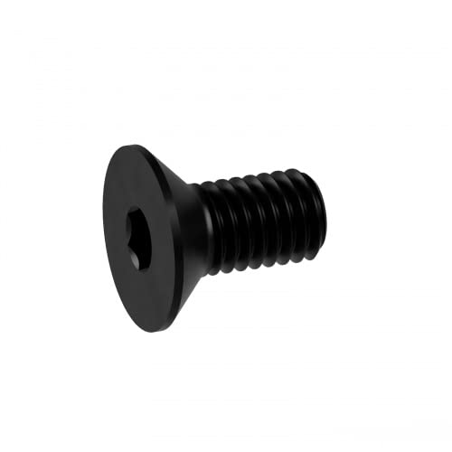 100 Innensechskant Senkkopfschrauben ISO 10642 10.9 schwarz M12x30