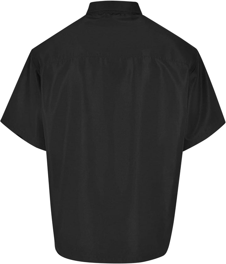 Urban Classics Herren Recycled Nylon Shirt XL Schwarz, XL Schwarz