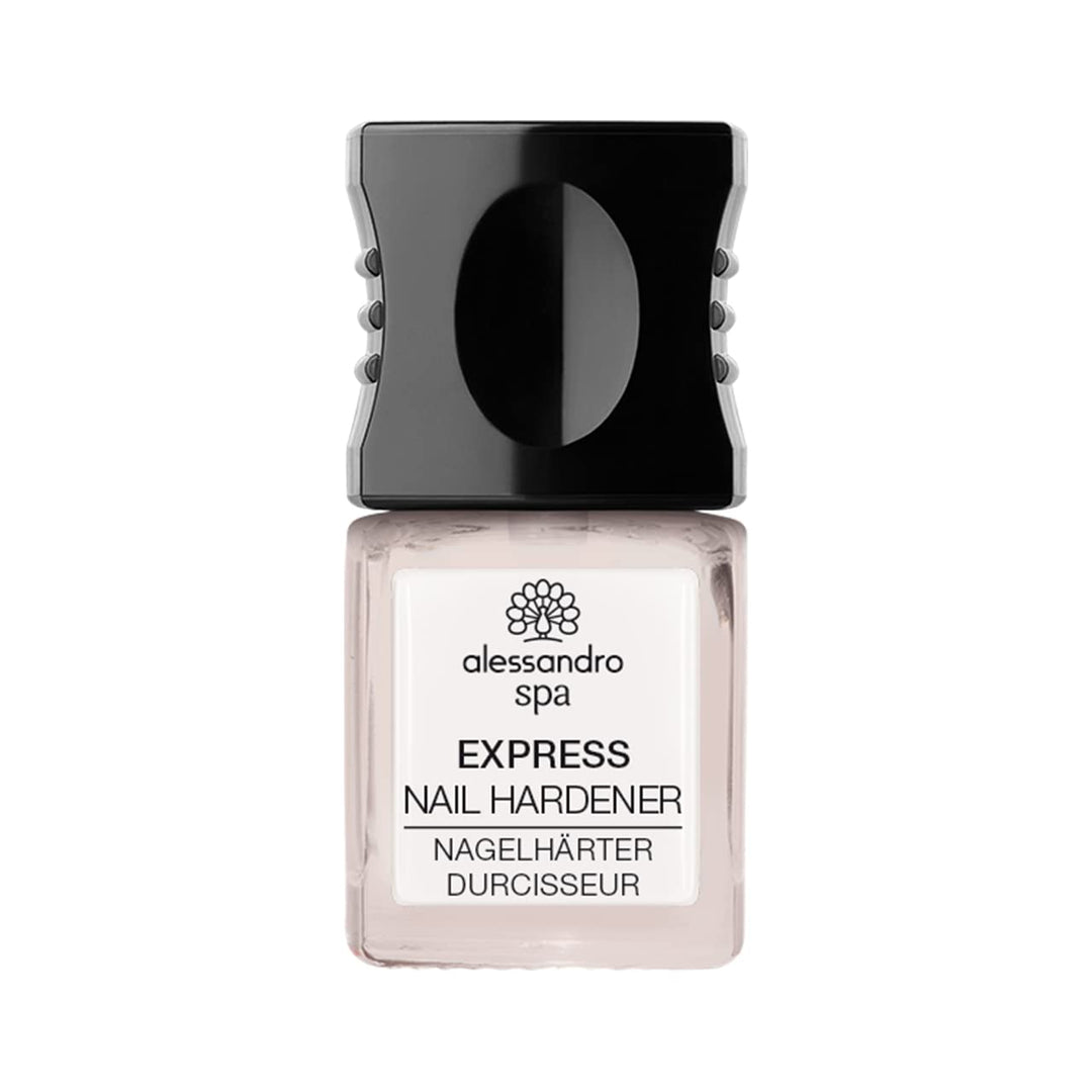 alessandro Nagellack - Nagelhärter - EXPRESS NAIL HARDENER MILKY WHITE - stärkt brüchige und dünne N