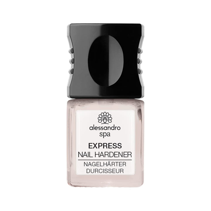 alessandro Nagellack - Nagelhärter - EXPRESS NAIL HARDENER MILKY WHITE - stärkt brüchige und dünne N