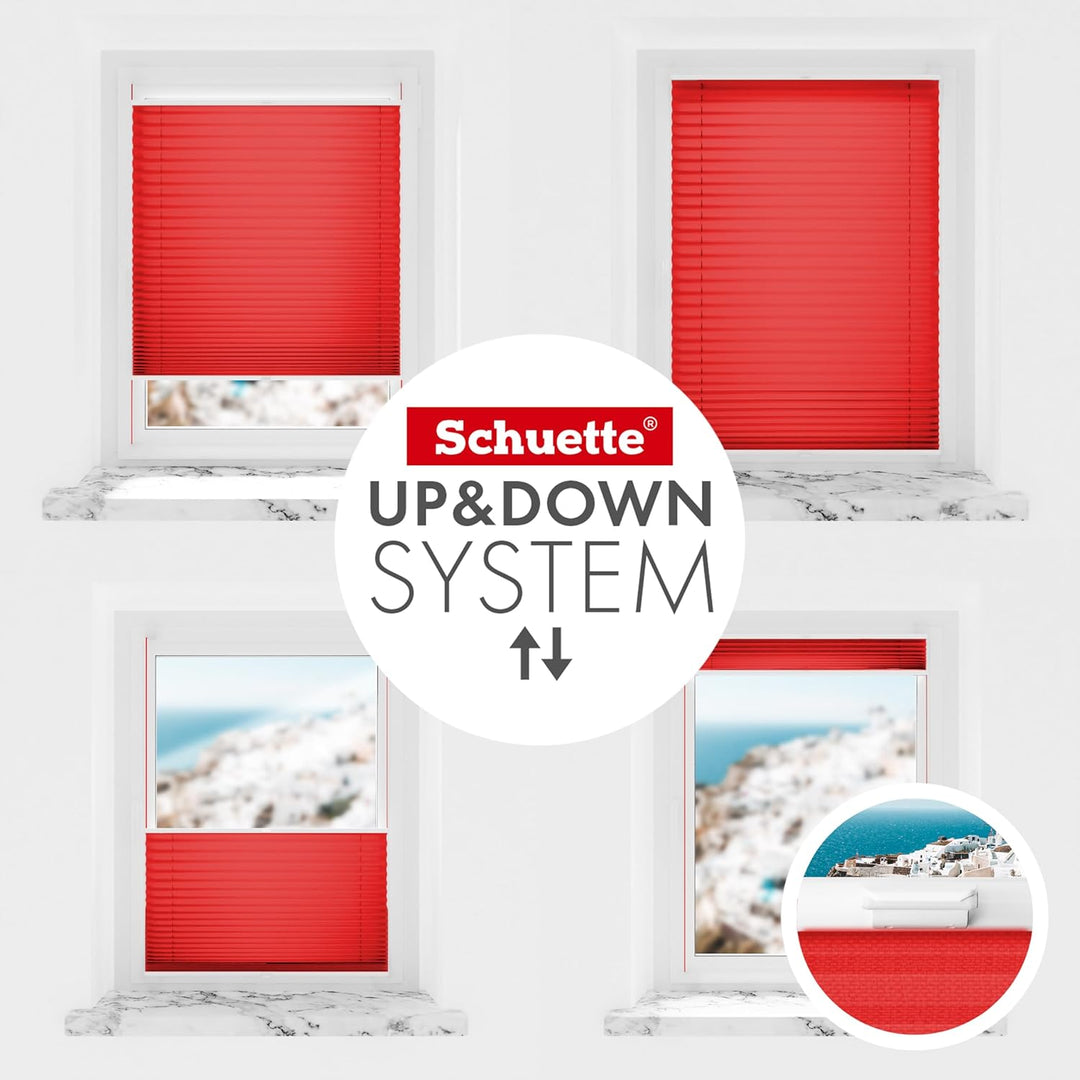 Schuette® Plissee mit Bohren zum Anschrauben ● Premium Kollektion: Geisha&