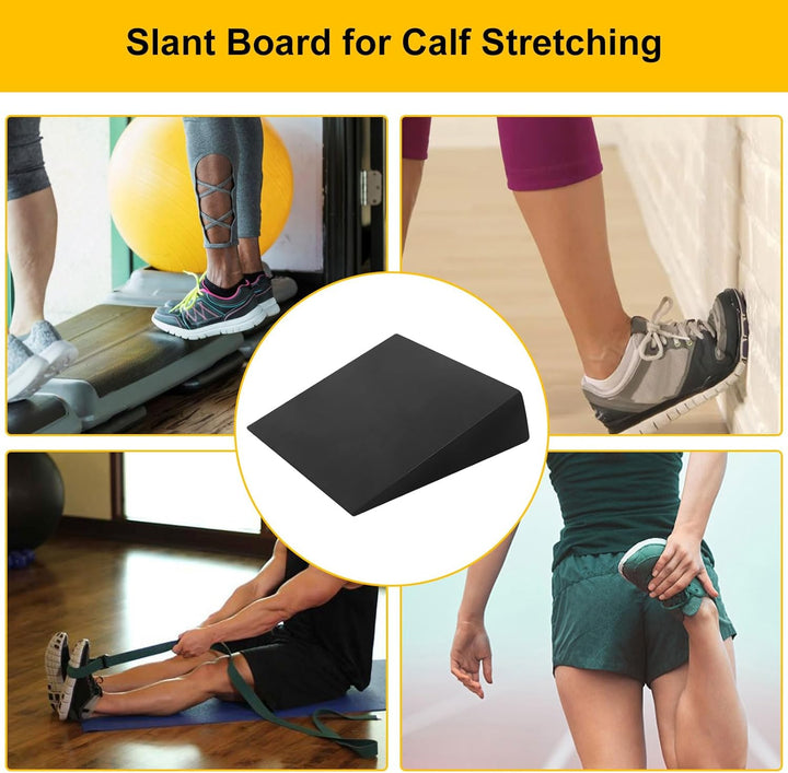 Squat Wedge, nicht Slip Yoga Slant Board, High Density Foam Stretching, Tragbares professionelles Eq